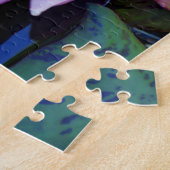 Soft roze waterlily Jigzaag Puzzle Legpuzzel (Zijkant)