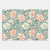 Soft Rozen serie wrapping papier vellen (Voorkant)