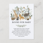 Soft Sage Green Australian Animals Books for Baby Informatiekaartje (Voorkant)