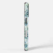 Soft Sage Green Eucalyptus Aquarel-stijl Case-Mate iPhone Case (Achterkant / Rechts)