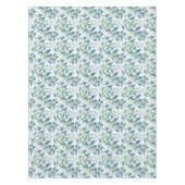 Soft Sage Green Eucalyptus Aquarel-stijl Tafelkleed (Voorkant)