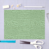 Soft Sage Green Snake Skin Scales Decoupage Tissuepapier (Craft)