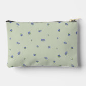 Soft Sage Japanese Gentian Floral Pattern Etui (Achterkant)