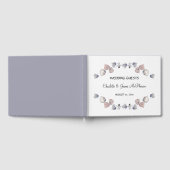Soft Scottish Heather - Wedding Hearts Gastenboek (Volledig)
