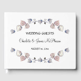 Soft Scottish Heather - Wedding Hearts Gastenboek