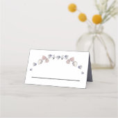 Soft Scottish Heather - Wedding Hearts Plaatskaartje (Voorkant)