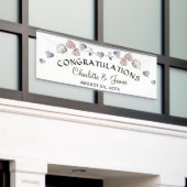 Soft Scottish Heather - Wedding Hearts Spandoek (Buitenkant Gebouw)