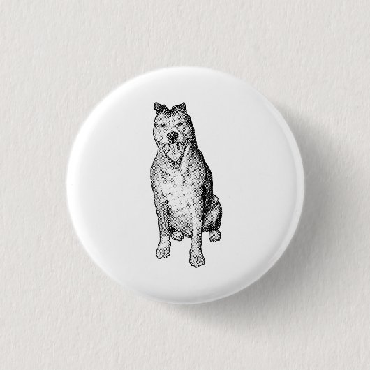 Soft Seated Balance Ronde Button 3,2 Cm (Voorkant)