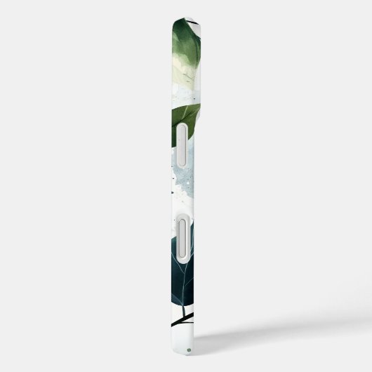 Soft Sepia Garden Case-Mate iPhone Case (Achterkant / Rechts)