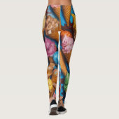 Soft Serve Ice Cone Leggings (Achterkant)