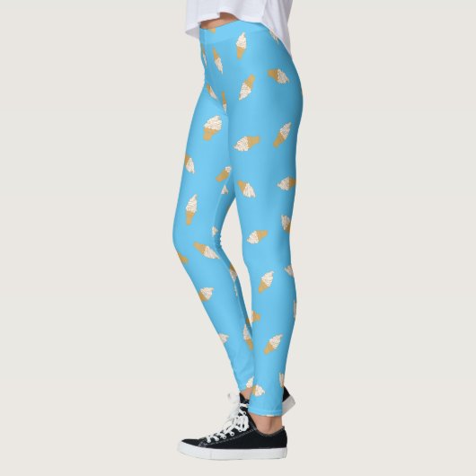 Soft Serve Ice Cone Leggings (Links)