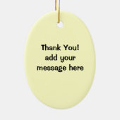 Soft Serve Ice Cream Cone wafer chocola vanilla Keramisch Ornament (Achterkant)