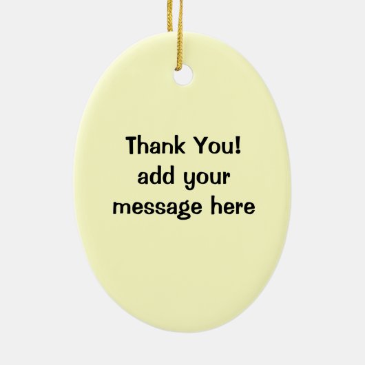 Soft Serve Ice Cream Cone wafer chocola vanilla Keramisch Ornament (Achterkant)