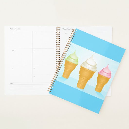 Soft Serve Ice Cream Cones Leuk Zomer Dessert Planner