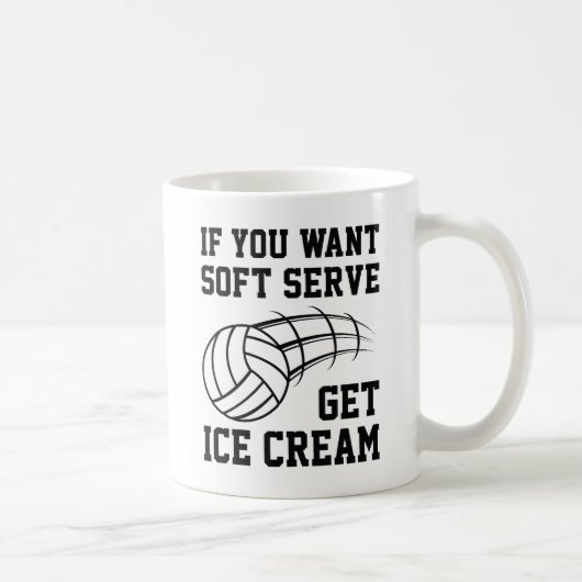 Soft Serve Ice Cream Koffiemok (Rechts)