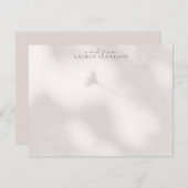 Soft Shadow  Note Card Kaart (Voorkant / Achterkant)