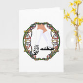 Soft Shoe Dancer - Celtic Knotwork Kaart (Gele Bloem)