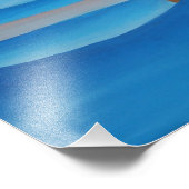 Soft Skies, Cerulean Zeeen en Cubist Junks Foto Afdruk (Hoek)