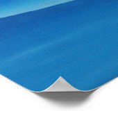 Soft Skies, Cerulean Zeeen en Cubist Junks Poster (Hoek)