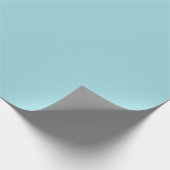 Soft Sky Blue Effen Kleur Cadeaupapier (Hoek)