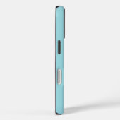 Soft Sky Blue Effen Kleur Case-Mate iPhone Case (Achterkant / Rechts)