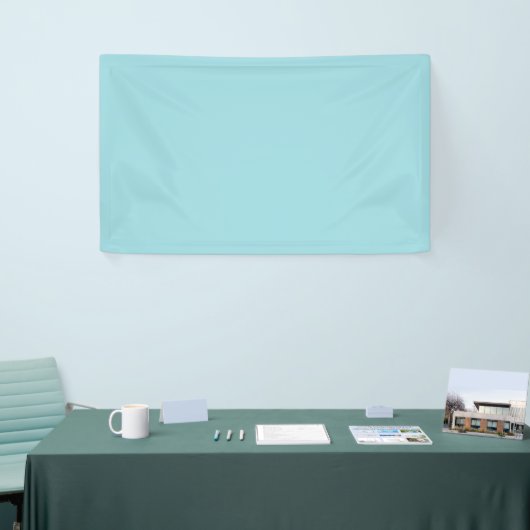 Soft Sky Blue Effen Kleur Spandoek (Beurs)