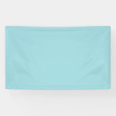 Soft Sky Blue Effen Kleur Spandoek (Horizontaal)