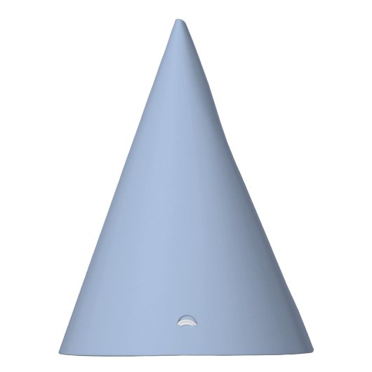 Soft Sky Blue Paper Party Hat Feesthoedjes (Rechts)