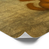 Soft & Small Friendship Poster – Meisje en kat (Hoek)