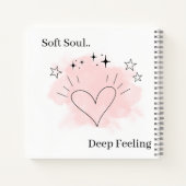 Soft Soul Personalized Notebook Notitieboek (Achterkant)