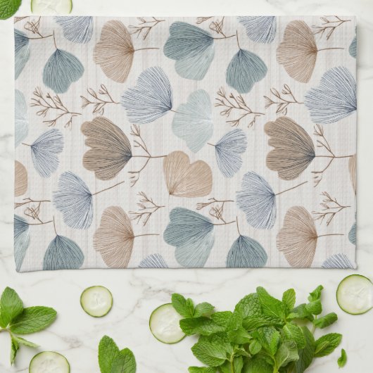 Soft Spring Botanical Kitchen Towels Theedoek (Gevouwen)