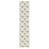 Soft Spring Botanical Table Runner Korte Tafelloper (Voorkant)