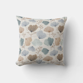Soft Spring Botanical Throw Pillow Kussen