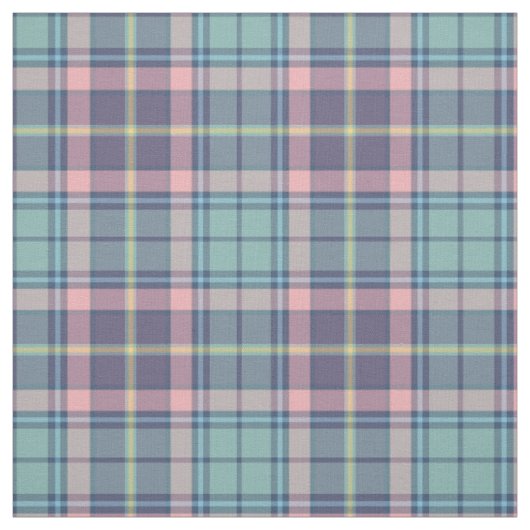 Soft Spring Colors Aqua, Paars, Roze Pset Stof (Swatch)
