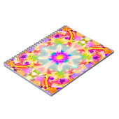 Soft Spring Pastels Tie Dye Patroon Notitieboek (Linkerzijde)