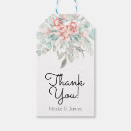 Soft Spring Summer Floral Greenery Elegant Wedding Cadeaulabel