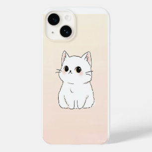 Soft & Stijlvolle Cat Lover's iPhone 14 Hoesje