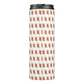Soft Stitches Christmas Stocking Travel Mug Thermosbeker (Achterkant)