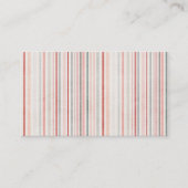Soft Striped Enclosure Card Informatiekaartje (Voorkant)