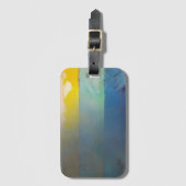 Soft Stripes - Colorful & Stylish Bagagelabel (Voorkant (verticaal))