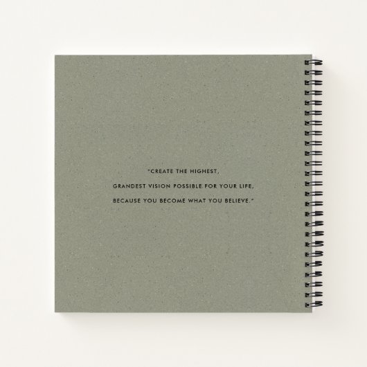 SOFT SUBTLE PINK GRAY MODERN ABSTRACTE ART WAVES NOTITIEBOEK (Achterkant)