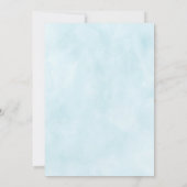 Soft Succulent & Cacti Boy Baby shower nodigt uit Kaart (Achterkant)