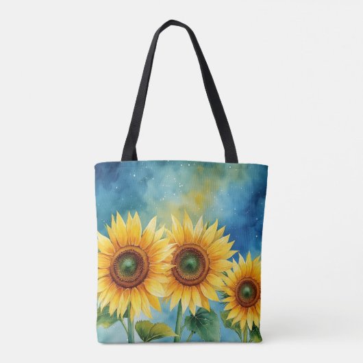 Soft Sunflower Breeze Tas (Achterkant)