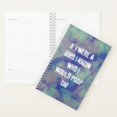 Soft Sunset C Cloud Abstract Planner (Display)
