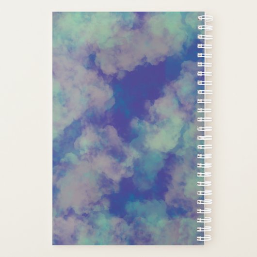 Soft Sunset C Cloud Abstract Planner (Achterkant)