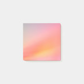 Soft Sunset Gradient Post-it Notes – Dromerige pas (Voorkant)