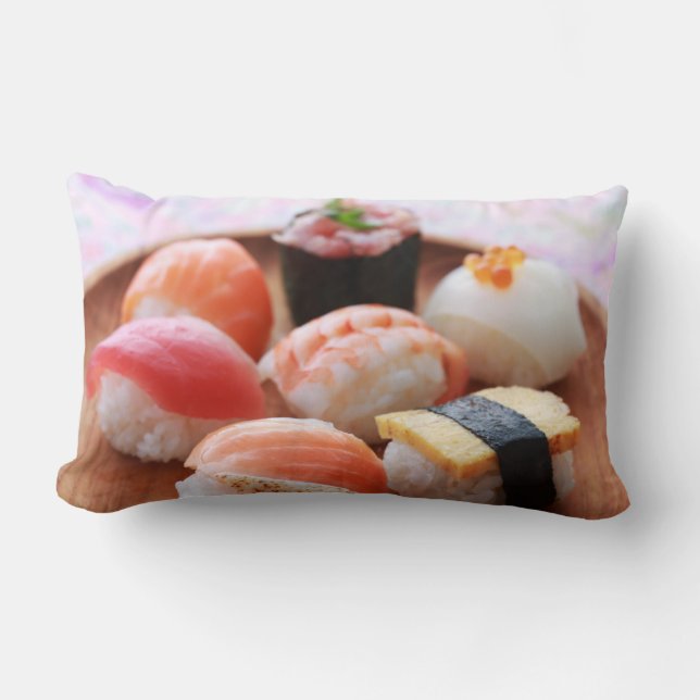 Soft Sushi Delight Cushion – Cute & Cozy Kussen (Voorkant)