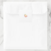 Soft Sweet Art Vierkante Sticker (Tas)