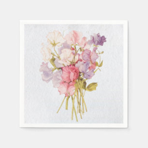 Soft Sweet Pea  boeket servetten