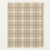 Soft Tartan Planner (Achterkant)
